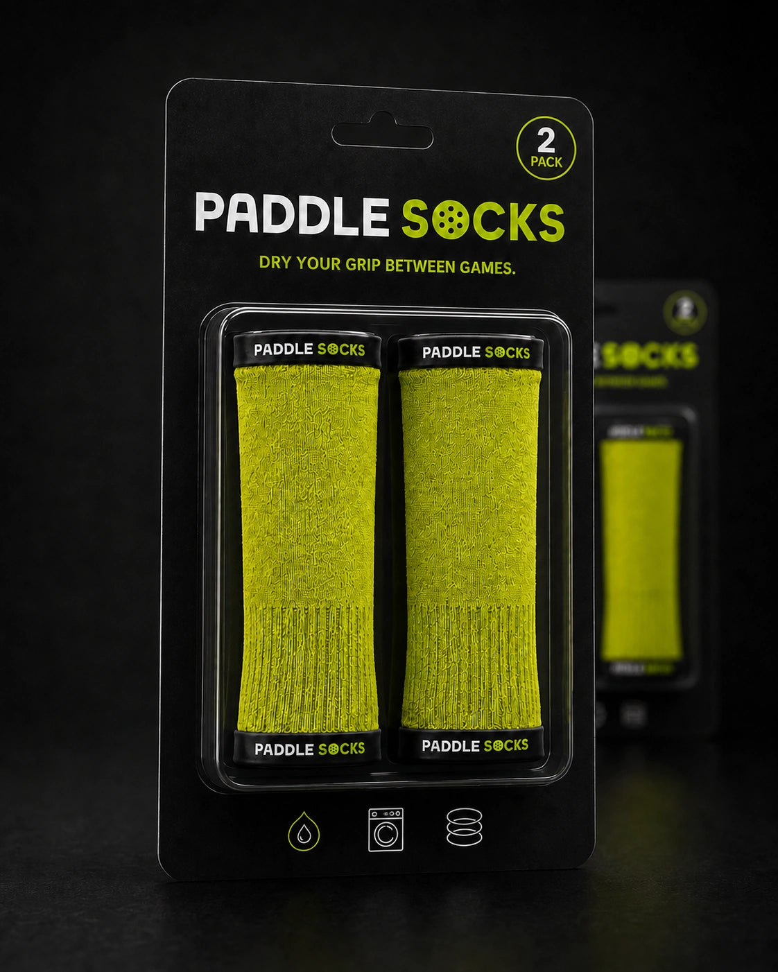 Paddle Socks two pack retail packaging